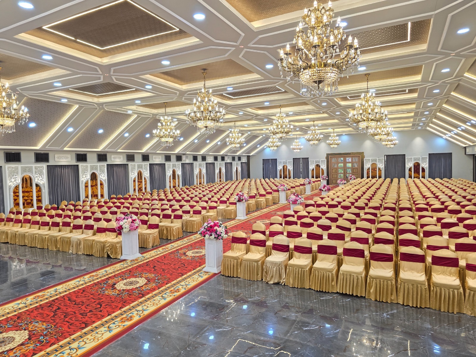 Wedding stage setup